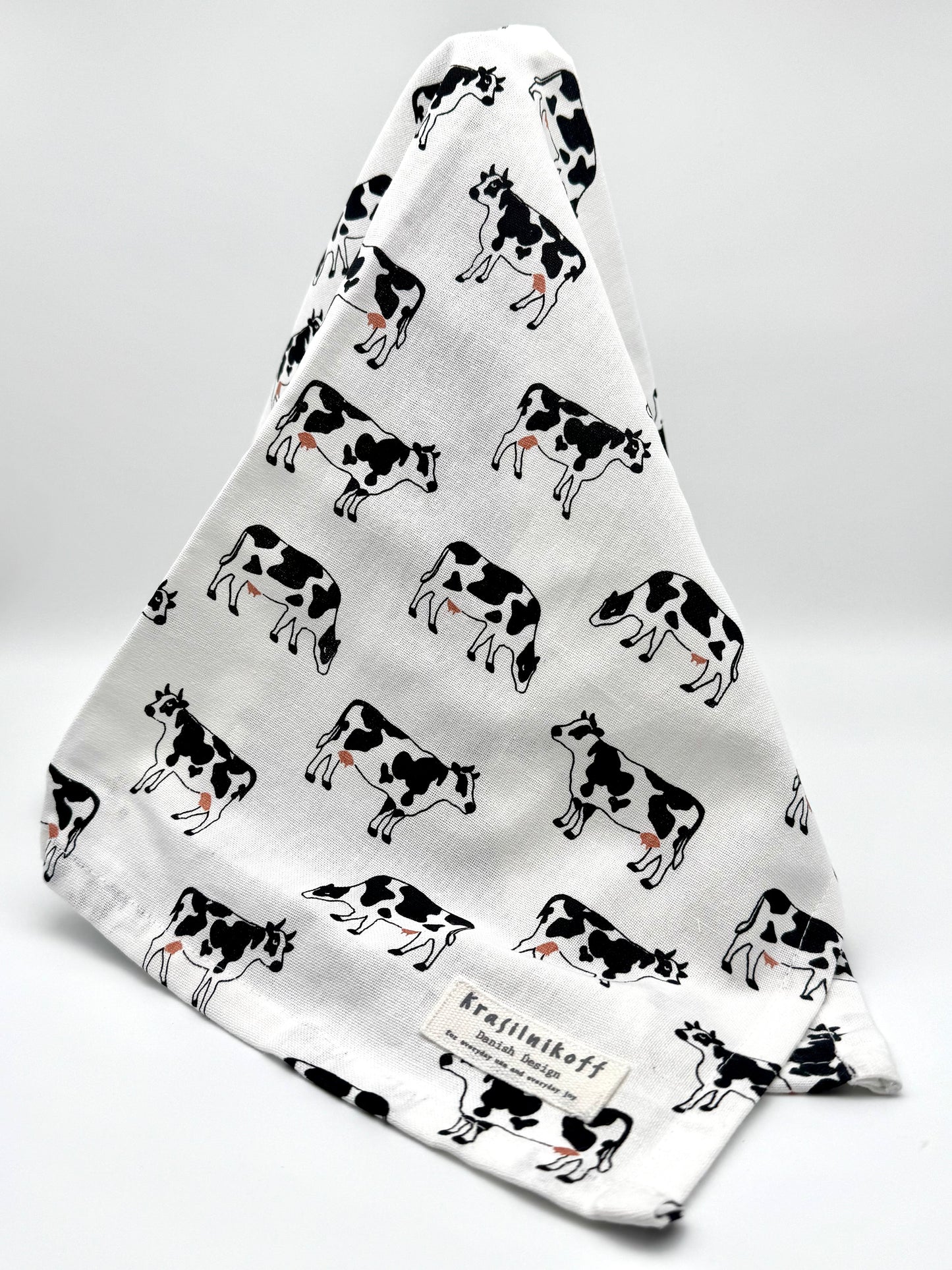 Geschirrhandtuch "Kuh" weiß