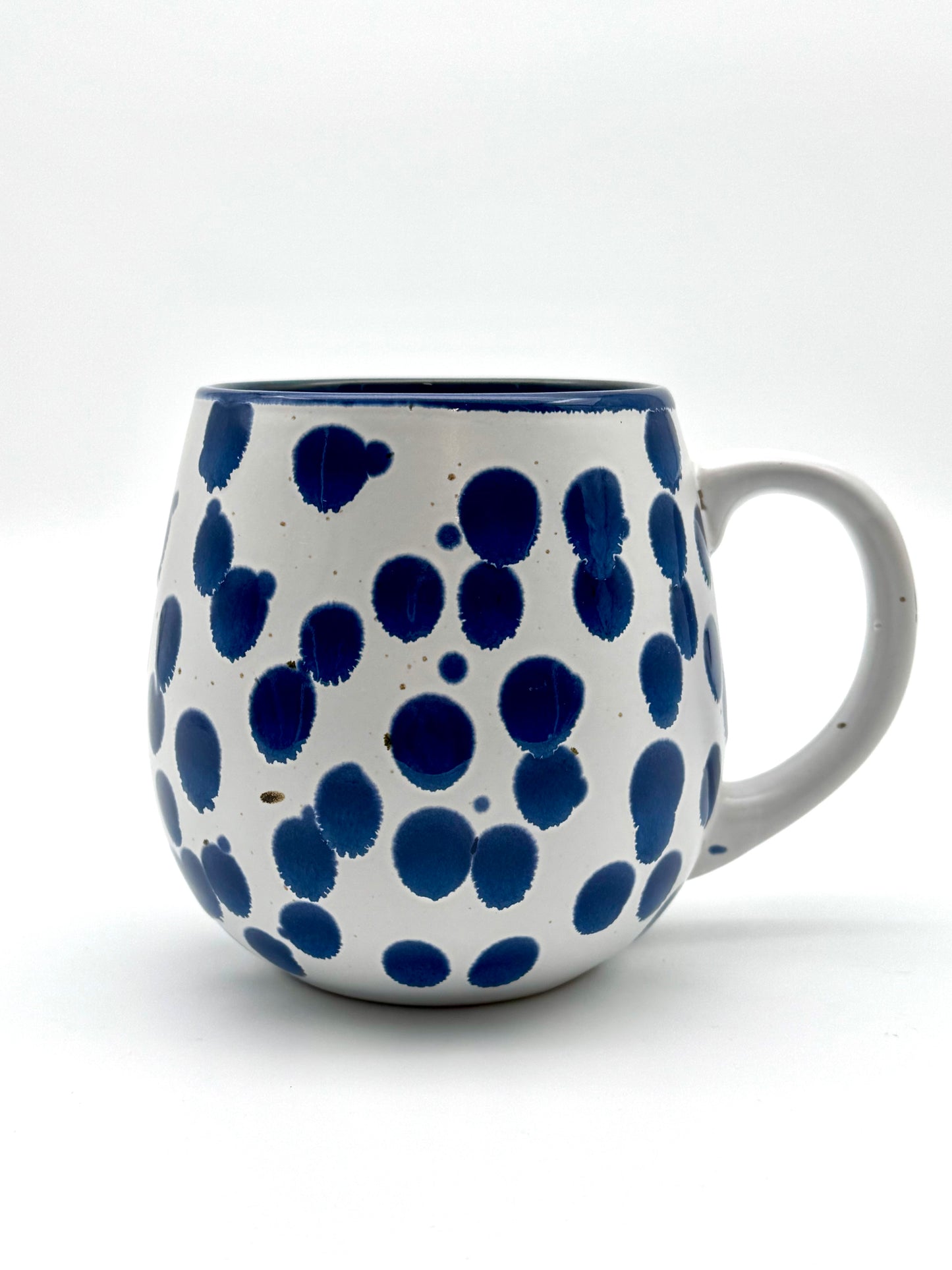 Tasse "Punkte" blau