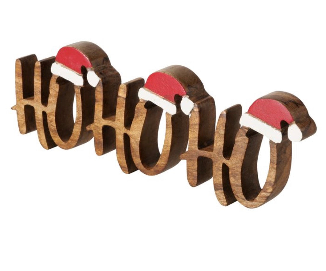Schriftzug Hohoho
