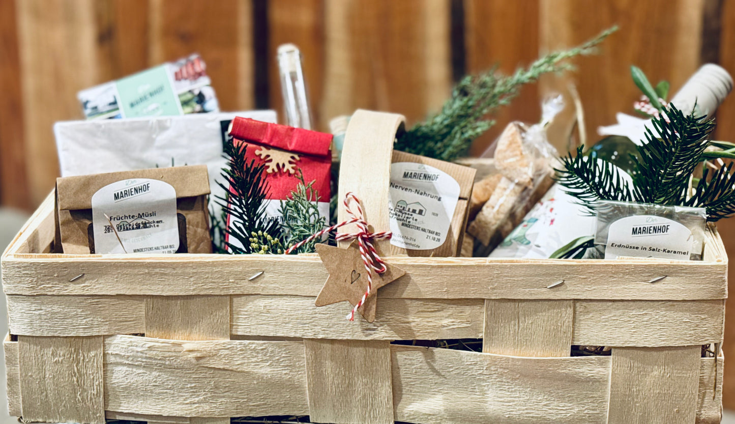 Präsentkorb Land-Deko