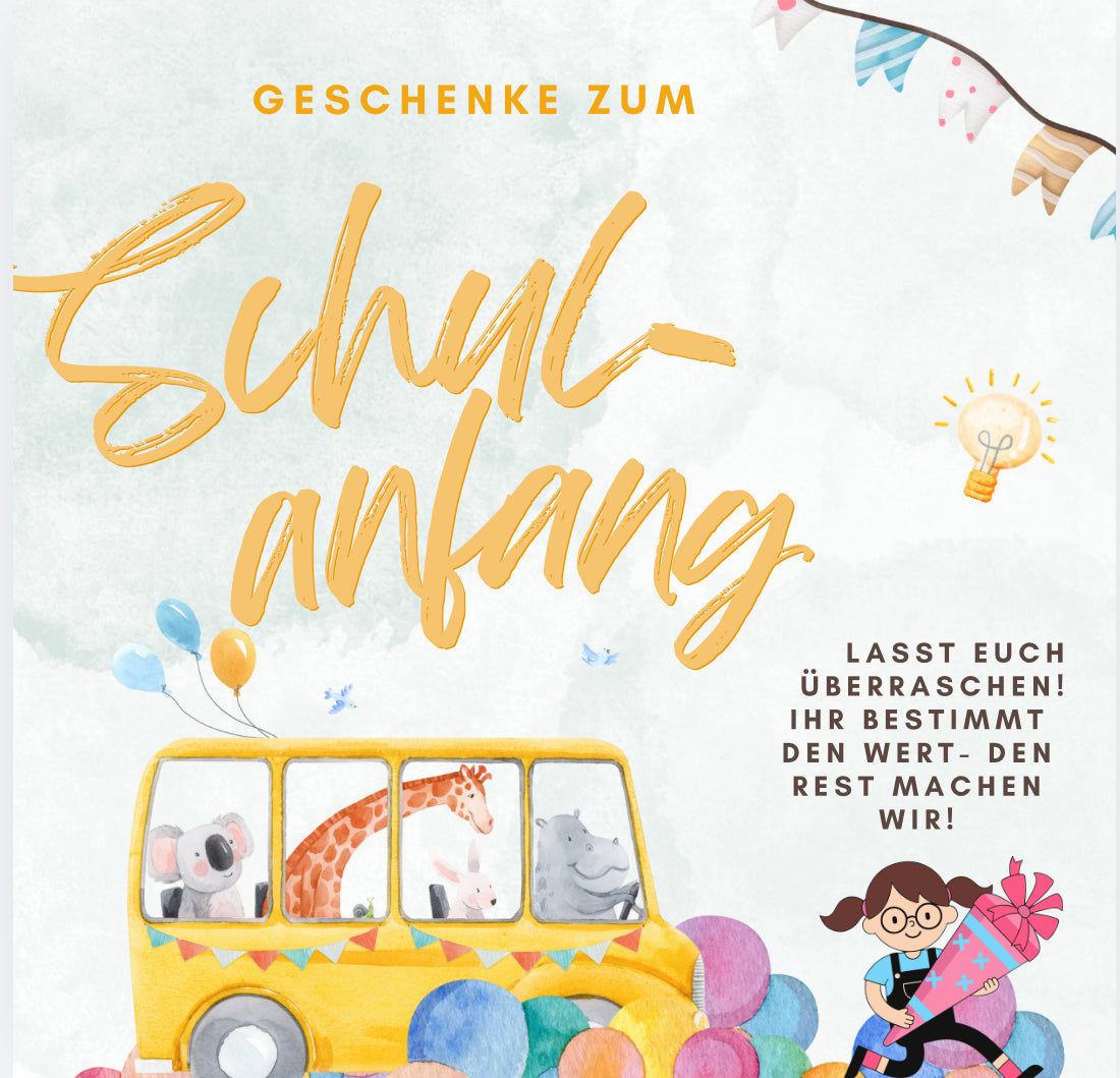 Geschenke zur Einschulung