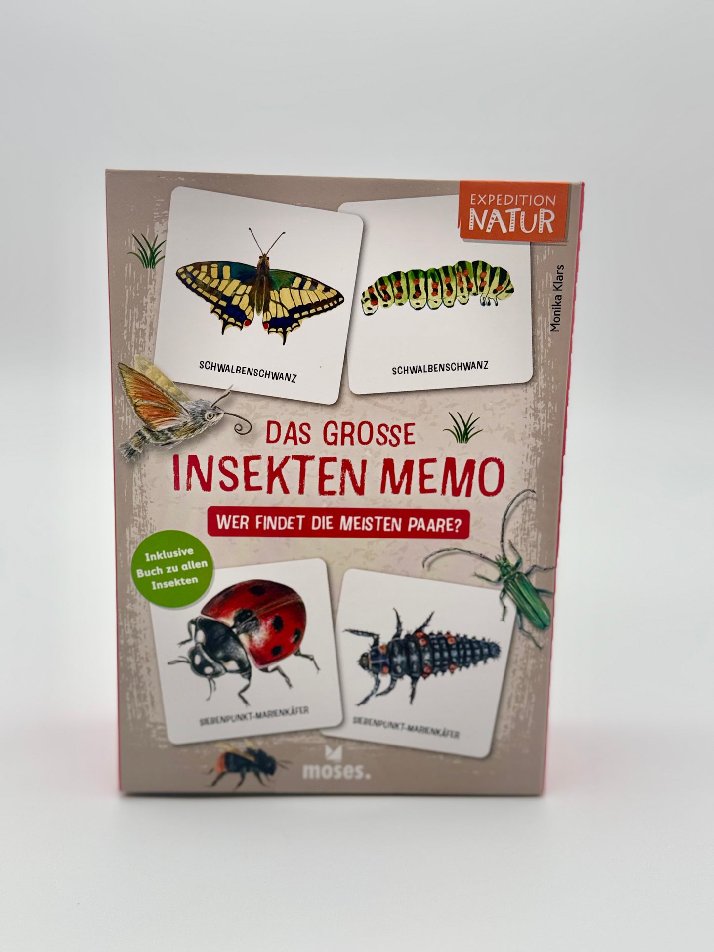 Kinderspiel „Insektenmemo“